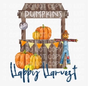 Happy Harvest - Pumpkin, HD Png Download, Transparent PNG