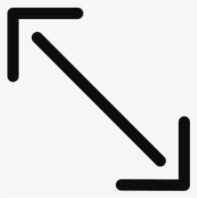 Arrow Double End Left Up Right Down, HD Png Download, Transparent PNG