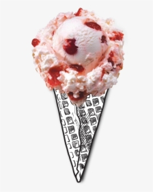 Ice Cream , Png Download - Cone Cherry Ice Cream, Transparent Png, Transparent PNG