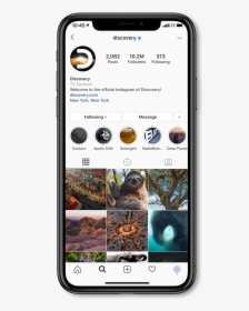 Discovery Ig Home Mockup - Iphone, HD Png Download, Transparent PNG