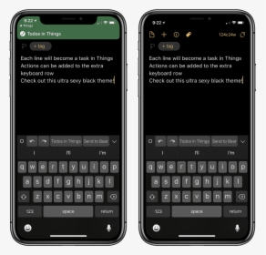 Iphone 11 Pro Max Keyboard, HD Png Download, Transparent PNG