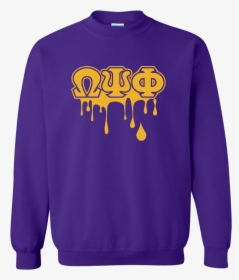 Omega Psi Phi Drip Sweatshirt   Data-zoom //cdn - Omega Psi Phi Christmas Shirt, HD Png Download, Transparent PNG