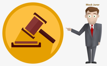 Lawyer Clipart Yellow, HD Png Download, Transparent PNG