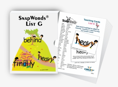 Snapwords® List G Teaching Cards   Class Lazyload Lazyload - Paper, HD Png Download, Transparent PNG
