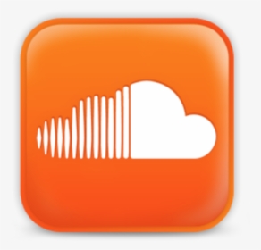 Orange - Soundcloud Logo Png Black, Transparent Png, Transparent PNG
