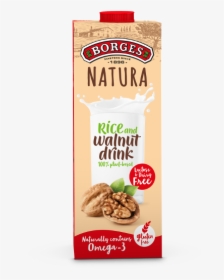 Walnut Drink - Borges Natura - Walnut Drink Borges Natura, HD Png Download, Transparent PNG
