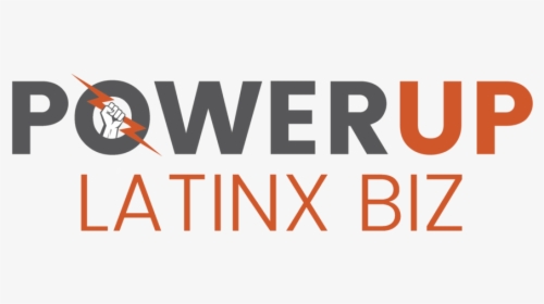 Powerup Latinx Biz Logo Blk, HD Png Download, Transparent PNG