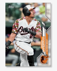 Anthony Santander 2020 Topps Series 1 Base Card Poster - Baseball Player, HD Png Download, Transparent PNG