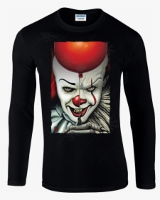 Ps Pennywise Long Sleeve - Dibujos De It 2017, HD Png Download, Transparent PNG
