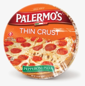 Palermos Pizza, Thin Crust, Pepperoni - Palermos Pizza, HD Png Download, Transparent PNG