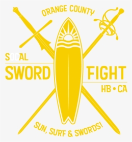 Socal Sword Fight Yellow - Sweet Earth Awesome Burger Logo, HD Png Download, Transparent PNG