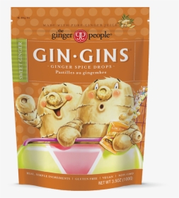 The Ginger People Gin Gins Ginger Spice Drops - Packaging And Labeling, HD Png Download, Transparent PNG