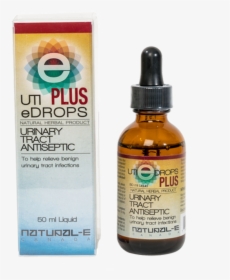 Uti E-drops Plus - Natural Urinary Tract Infection, HD Png Download, Transparent PNG