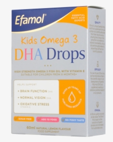 Efamol Omega 3 Dha Drops - Efamol Omega 3, HD Png Download, Transparent PNG