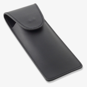 Black Leather Razor Pouch - 四角 メガネ ケース, HD Png Download, Transparent PNG