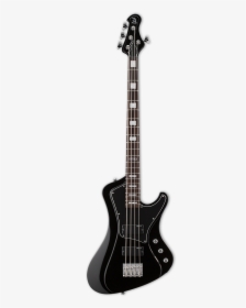 Esp Stream-204 Black Bass Guitar - Fender Electric Guitar Black, HD Png Download, Transparent PNG