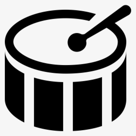 Bass Drum Icon Download Png And Vector - Drum Icon Png, Transparent Png, Transparent PNG