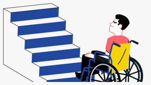 Disability - Cartoon Disability, HD Png Download, Transparent PNG