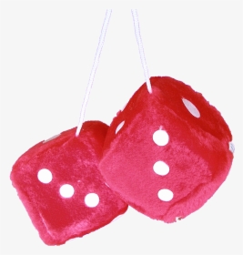 Dice Clipart Royalty Free - Pink Fuzzy Dice Png, Transparent Png, Transparent PNG
