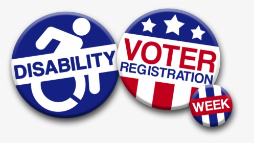 Ndvrw - National Disability Voter Registration Week, HD Png Download, Transparent PNG