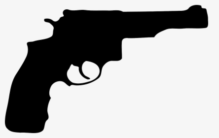 Pistol Firearm Handgun Revolver - Transparent Background Gun Clipart, HD Png Download, Transparent PNG