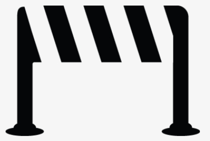 Divider Vector Png - Black And White Divider On Road, Transparent Png, Transparent PNG