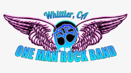 One Man Rock Band™ - Angel Wings Drawings, HD Png Download, Transparent PNG