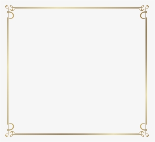 Thin Gold Border , Png Download - Paper Product, Transparent Png, Transparent PNG
