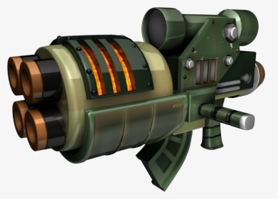 Megarocket Cannon Render - Minirocket Tube Ratchet And Clank, HD Png Download, Transparent PNG