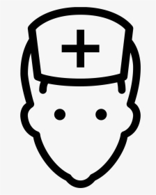 Nurse Male Icon - Medicines Black And White Clip Art, HD Png Download, Transparent PNG