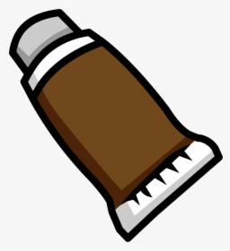 Brown Face Paint Icon - Brown Paint Clip Art, HD Png Download, Transparent PNG