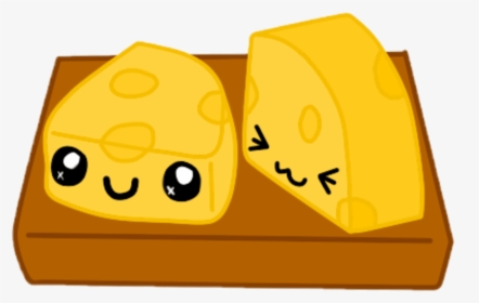 Freetoedit Cheese Kawaii Cute Adorbs - Kawaii Cheese Drawing, HD Png Download, Transparent PNG