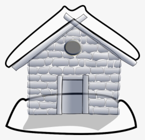 Building, House, Home, Frontyard, Exterior - Stone House Clipart, HD Png Download, Transparent PNG