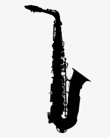 Clarinet Vector Library Stock - Alto Saxophone Silhouette Png, Transparent Png, Transparent PNG