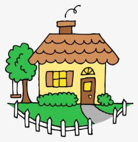 Collection Of Free Cottage Drawing Clip Art Download - Transparent Background Home Clipart, HD Png Download, Transparent PNG