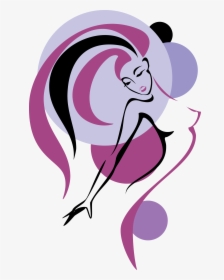 Salon Clipart Salon Girl - Ladies Beauty Parlor Logo, HD Png Download, Transparent PNG