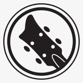Guitar Icon - Http - //www - Flickr - - Png W/ White - Rock Band Instrument Logos, Transparent Png, Transparent PNG