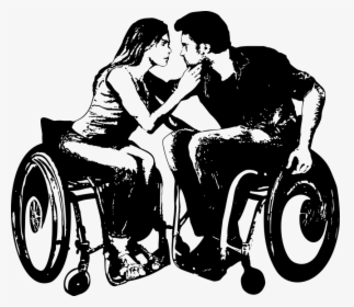 Wheelchair, Love, Disability, Disabled, Female, Girl - Sexo Y Discapacidad Medular, HD Png Download, Transparent PNG