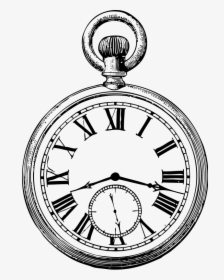 Pocket Drawing Best It - Pocket Watch Drawing, HD Png Download, Transparent PNG