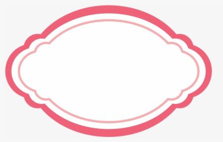 Serving-tray - Pink Oval Frame Png, Transparent Png, Transparent PNG
