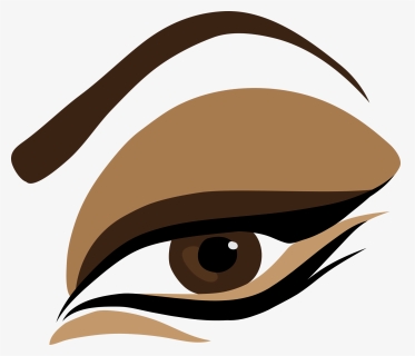 Maquiagem, Mulher, Brown, Olhos Castanhos, Olhos - Eye Makeup Clipart Transparent, HD Png Download, Transparent PNG