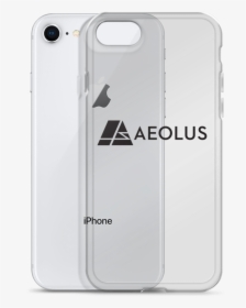 Aeolus Logo2018 A Mockup Case With Phone Iphone 78 - Ariana Grande Clear Phone Case, HD Png Download, Transparent PNG