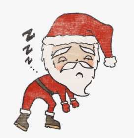 Free Tired Santa Cliparts, Download Free Clip Art, - Santa Tired Png, Transparent Png, Transparent PNG