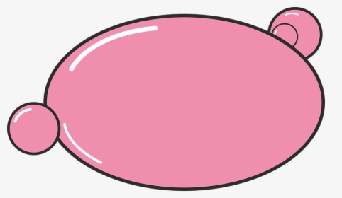 Bubblegum, Pink, Bubble, Gum, Candy, Blowing - Candy Bubble Gum Pink, HD Png Download, Transparent PNG