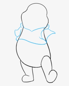 How To Draw Winnie The Pooh - Sketch, HD Png Download, Transparent PNG