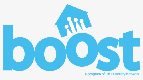 Lift Disability Network Boost Program Logo - Graphic Design, HD Png Download, Transparent PNG