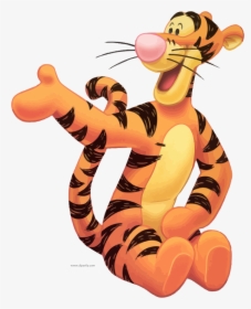 Transparent Tiger Clipart - Winnie The Pooh Tigger Png, Png Download, Transparent PNG