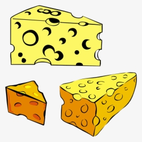 Cheese Sandwich Macaroni And Cheese Clip Art - Swiss Cheese Clip Art, HD Png Download, Transparent PNG