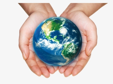 Earth In Hands White Background, HD Png Download, Transparent PNG