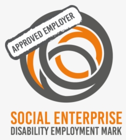 Social Enterprise Disability Employment Mark - Product Red, HD Png Download, Transparent PNG